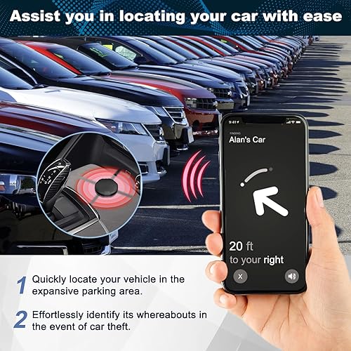Miniatura 6 de Funda impermeable IPX8 para Airtag, paquete de 2 llaveros de cubierta completa con adhesivo 3M para collar de perro, equipaje
