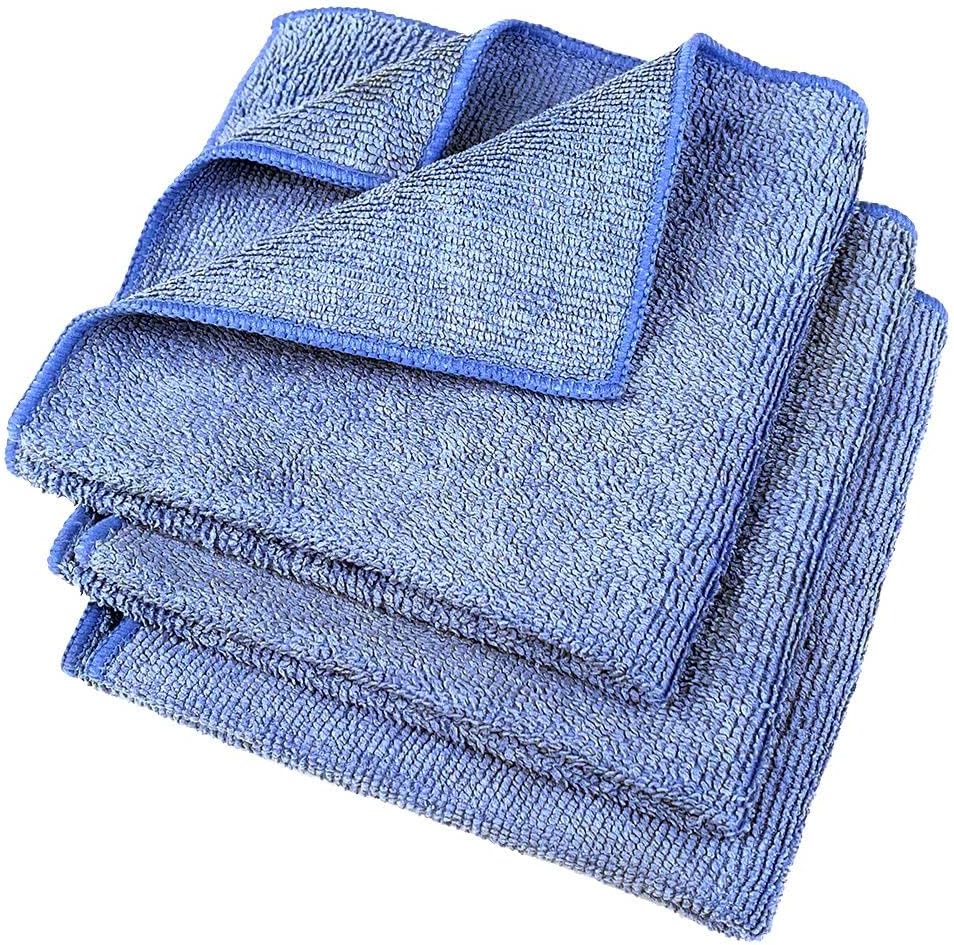 Buffalo Industries (64000 12" x 12"Microfiber Cleaning Cloth, (Pack of 3)
