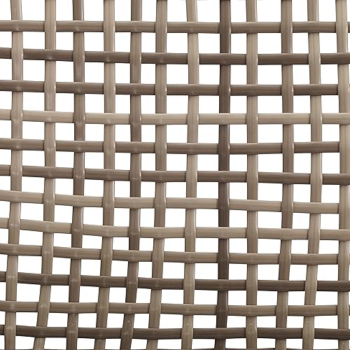 Miniatura 11 de Crosley Furniture Ridley - Organizador de mimbre para exteriores, para flotadores, cojines de muebles de patio, gris desgastado/marrón