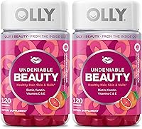 Vista 14 de OLLY Undeniable Beauty - Gomitas de belleza para el cabello, piel, uñas; con biotina, vitamina C, queratina; suplemento masticable, sabor pomelo