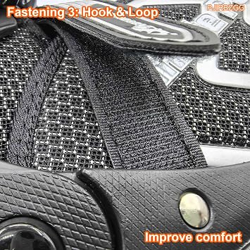XX-Large (10-12.5 US) Mens Ice Skates, Adults Youth Adjustable Ice Skate, Warm and Breathable Ice Hockey Skates with Quick Lacing System & Push-Lock Buckle for Secure Hold