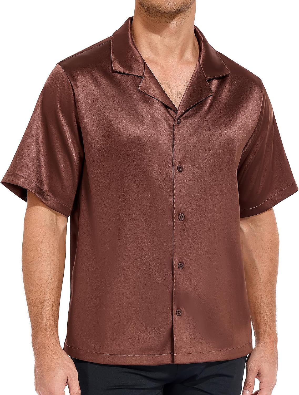 Hawaiian Shirt for Men Short Sleeve Tropical Shirts | button down shirt for men,lightweight,skin-friendly, breathable,classic collar,for beach,vacation,business,wedding,summer