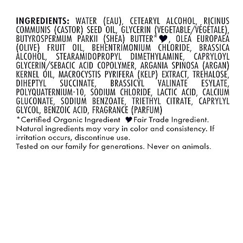 Miniatura 12 de SheaMoisture Crema de karité cruda profunda hidratante para cabello rizado, manteca de karité cruda, acondicionador profundo para hidratar y renovar