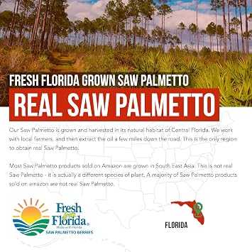 Saw Palmetto Extract 10X Potency, Pharmaceutical Grade Strength - Plus Pumpkin Seed Oil - Supports Prostate Health, Relieves Urination Issues, Supports Hair Growth, DHT Blocker 60 Softgels