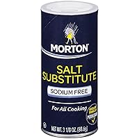 Vista 1 de Morton Sustituto de sal, sin sodio, 3.12 onzas