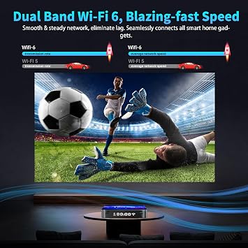 8K TV Box Android 14.0 RK3566 Chipset, New 2026 2K 4K@60FPS Android Box 8GB RAM 128GB ROM Support Ethernet 1000M LAN Dual-WiFi6 2.4G/5.8G 3D HDR10+ BT5.0 Smart TV Box with IR Remote Control HS86 PRO20