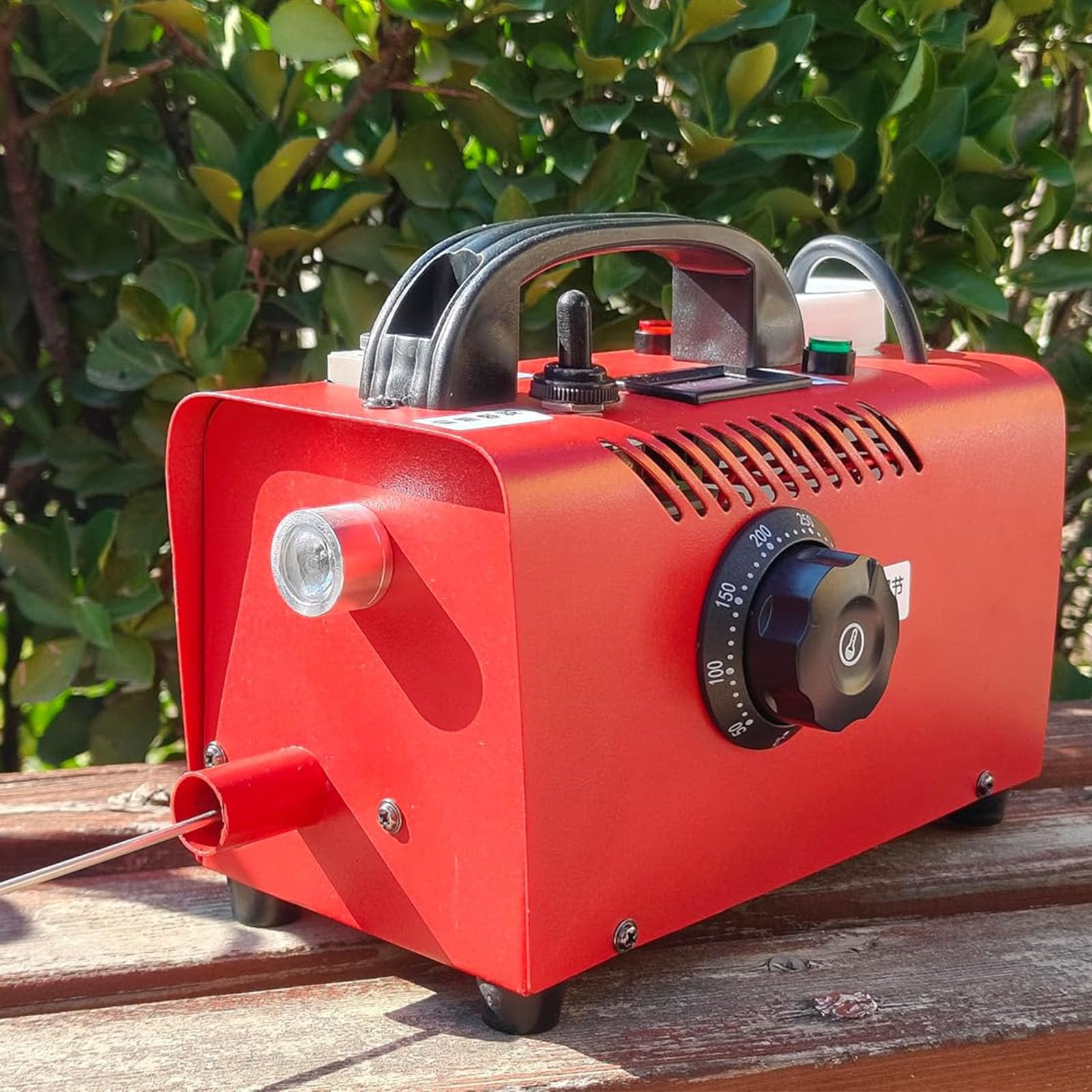 Elektronischer Bienen-Fumigator mit großer Abdeckung und ergonomischem Griff-Design, perfekt für komfortable Imkerei-Operationen, Imkereibedarf