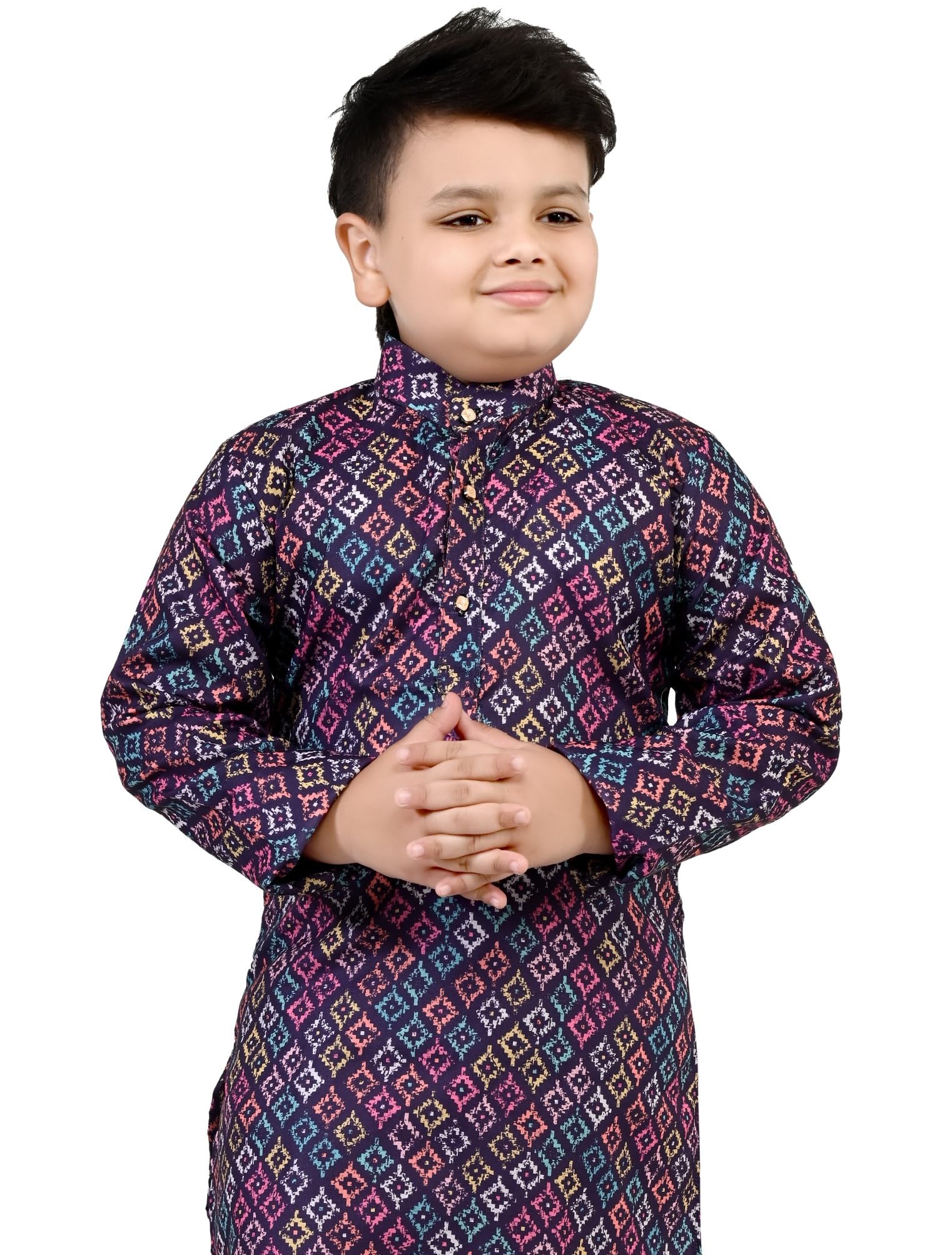 Arshia Fashions Boys Kurta Pyjama Set | Ethnic Wear for Kids | Festive & Traditional Outfit 3