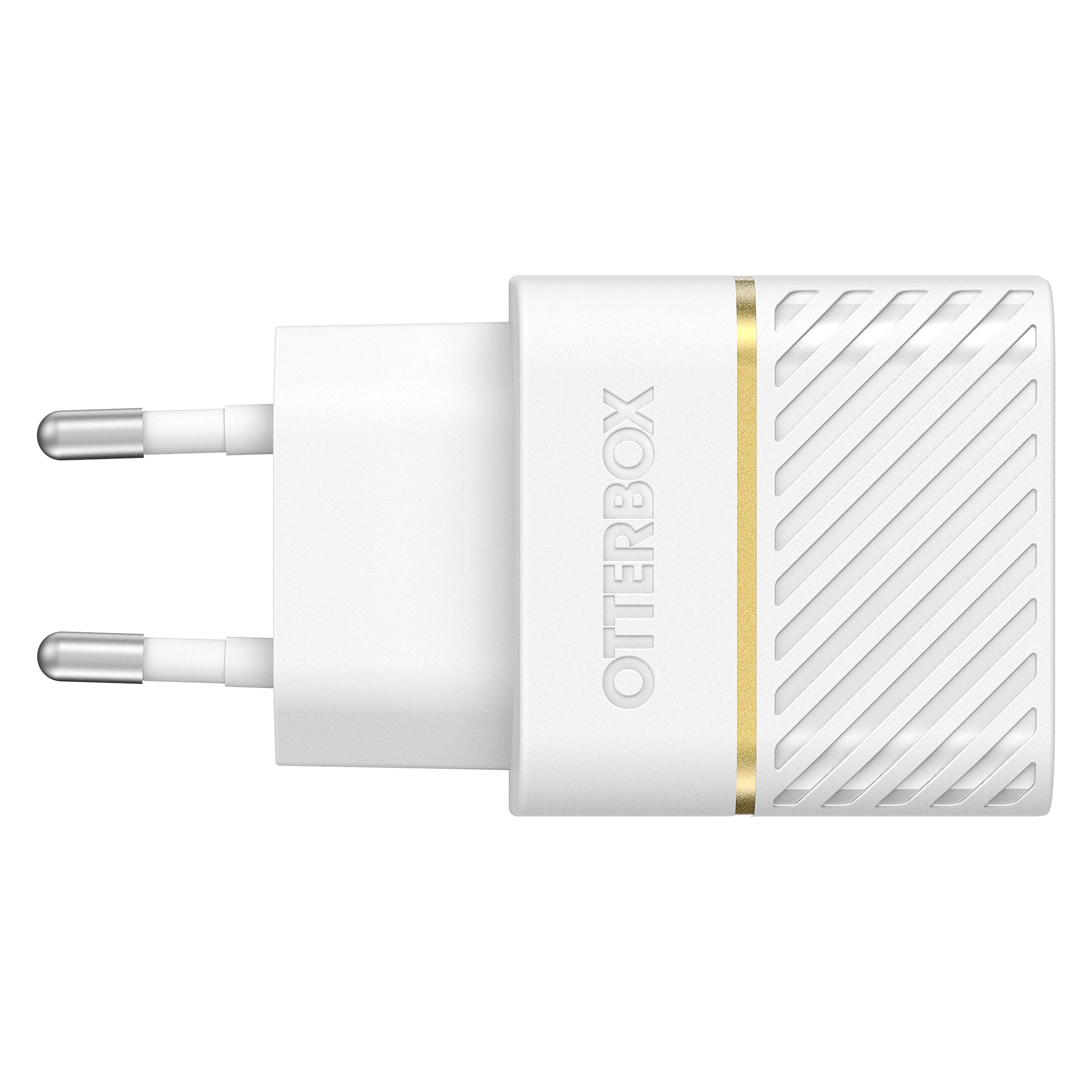 OtterBox Standard UK 100W USB-C PD GaN Caricatore Murale 4 Ports, x2 USB-C PD Ports + x2 USB-A Ports, Carica rapida per Smartphone e Tablet, Resistente a cadute, Ultra durevole, Nero