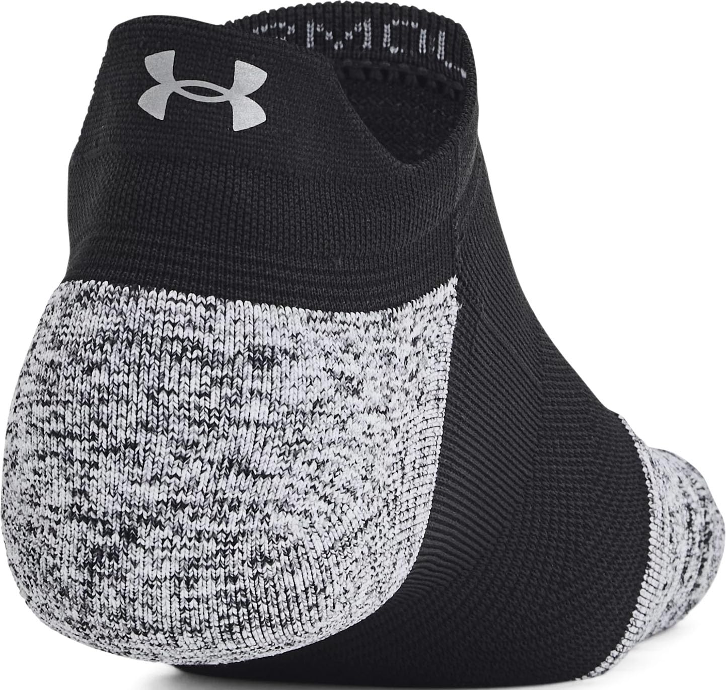 Under Armour - Unisex Ad Run Cushion 3Pk Ns Socks, Color Black (001), Size: Medium