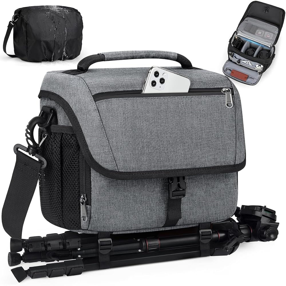 Camera bag for professional use レインコート付き Amazon.com : Cwatcun Camera Backpack with Rain Cover, Tripod