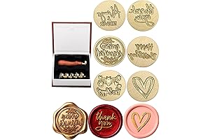 Wax Stamp Set for Envelopes and Gift Decoration