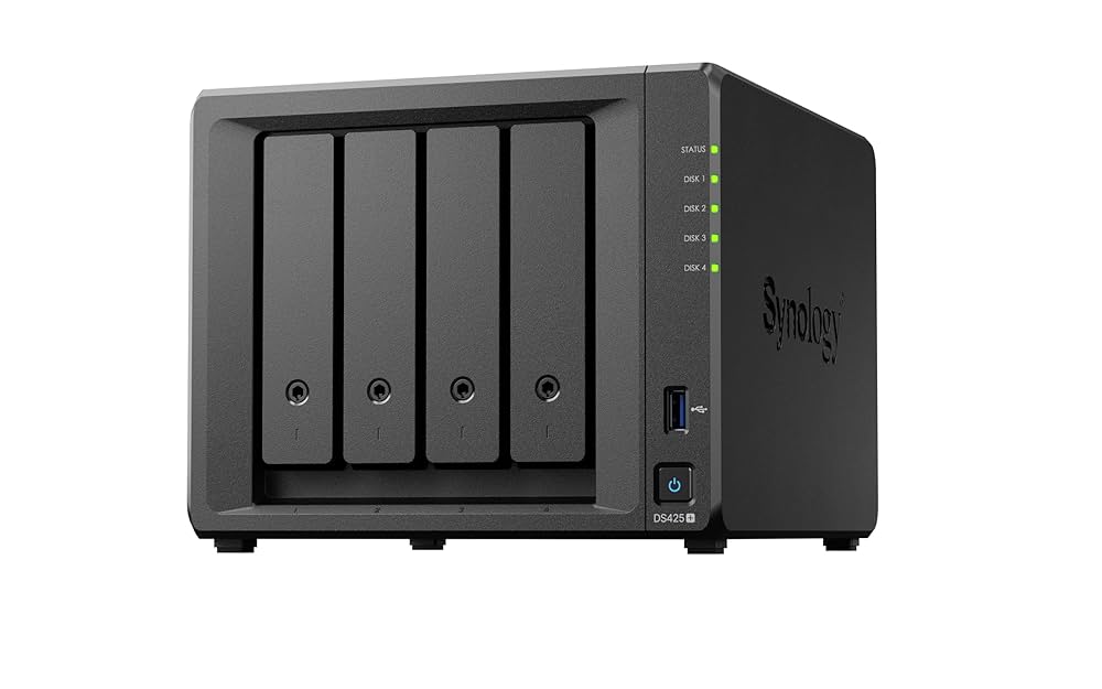 Synology DS425+ 4 Bay 2GB Tower NAS 4 X 4TB Plus Series Drives | NZ