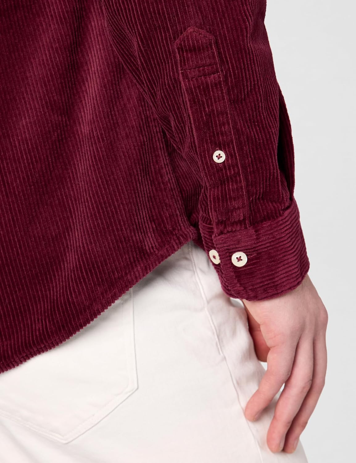 Brooks Brothers Mens Button-Down Collar Corduroy Sport Shirt - Image 5