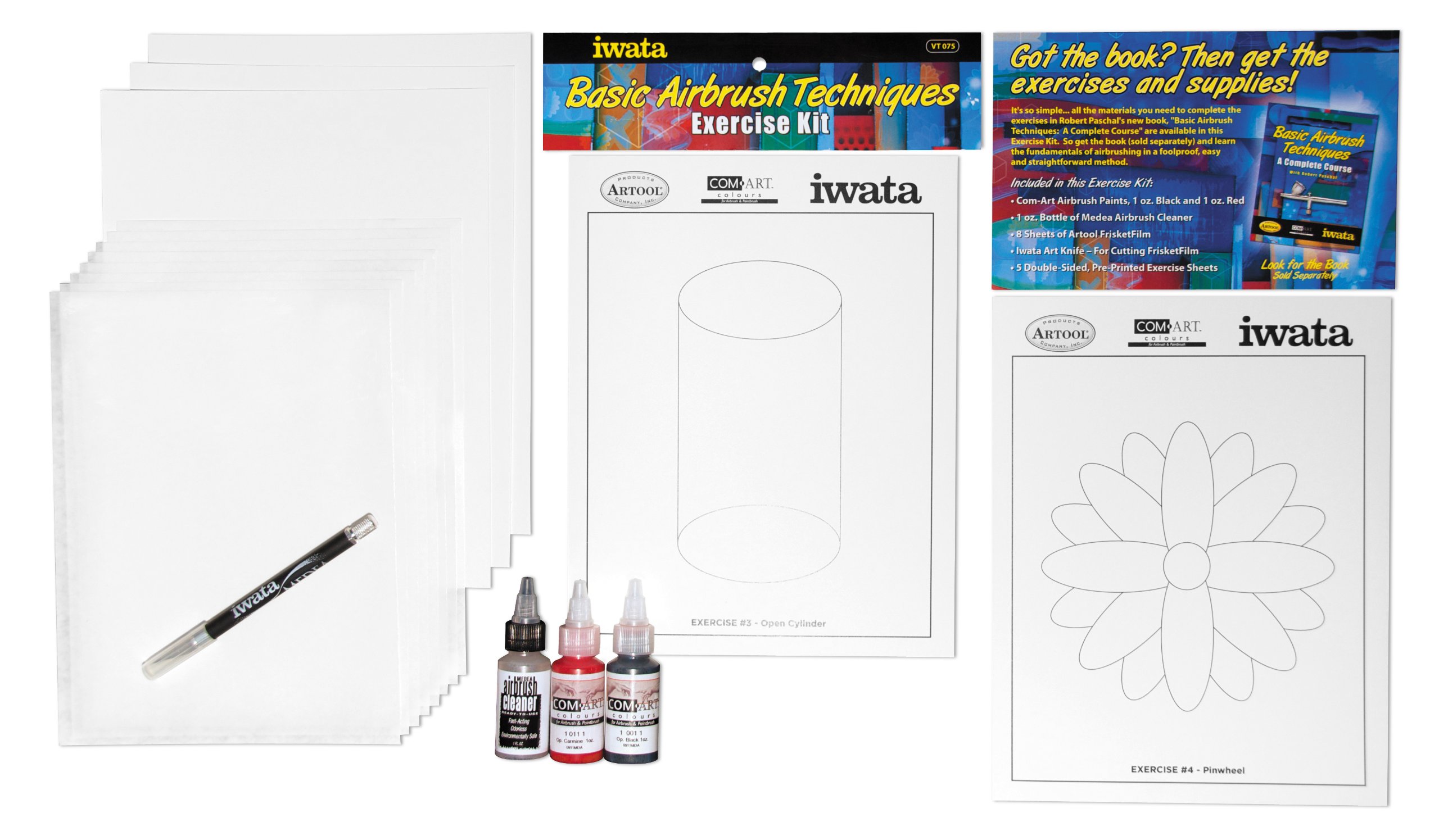 IwataMedea Artool Basic Airbrush Exercises