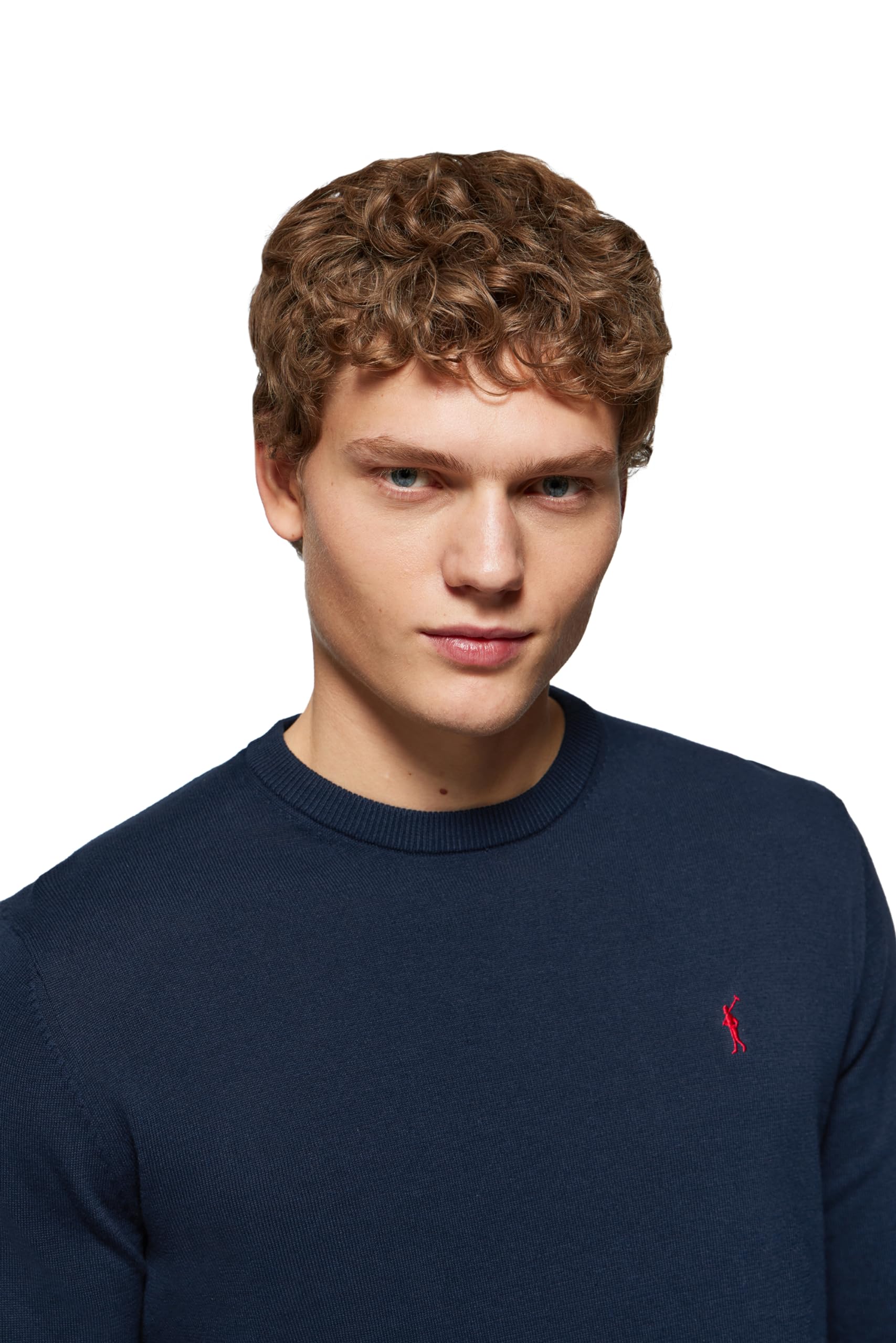 Polo Club Maglione Manica Lunga Uomo Maglioni Girocollo Crew Neck Pullover 100% Cotone
