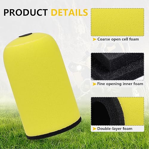 Miniatura 5 de Raptor 700 Filtro de aire para Yamaha Raptor 700 700R YFM700 YFM700R YFM700RSE YFM700RSP YFM700RYR YFM700RSL YFM700RW Reemplazo 1S3-14451-00-00 FS-9