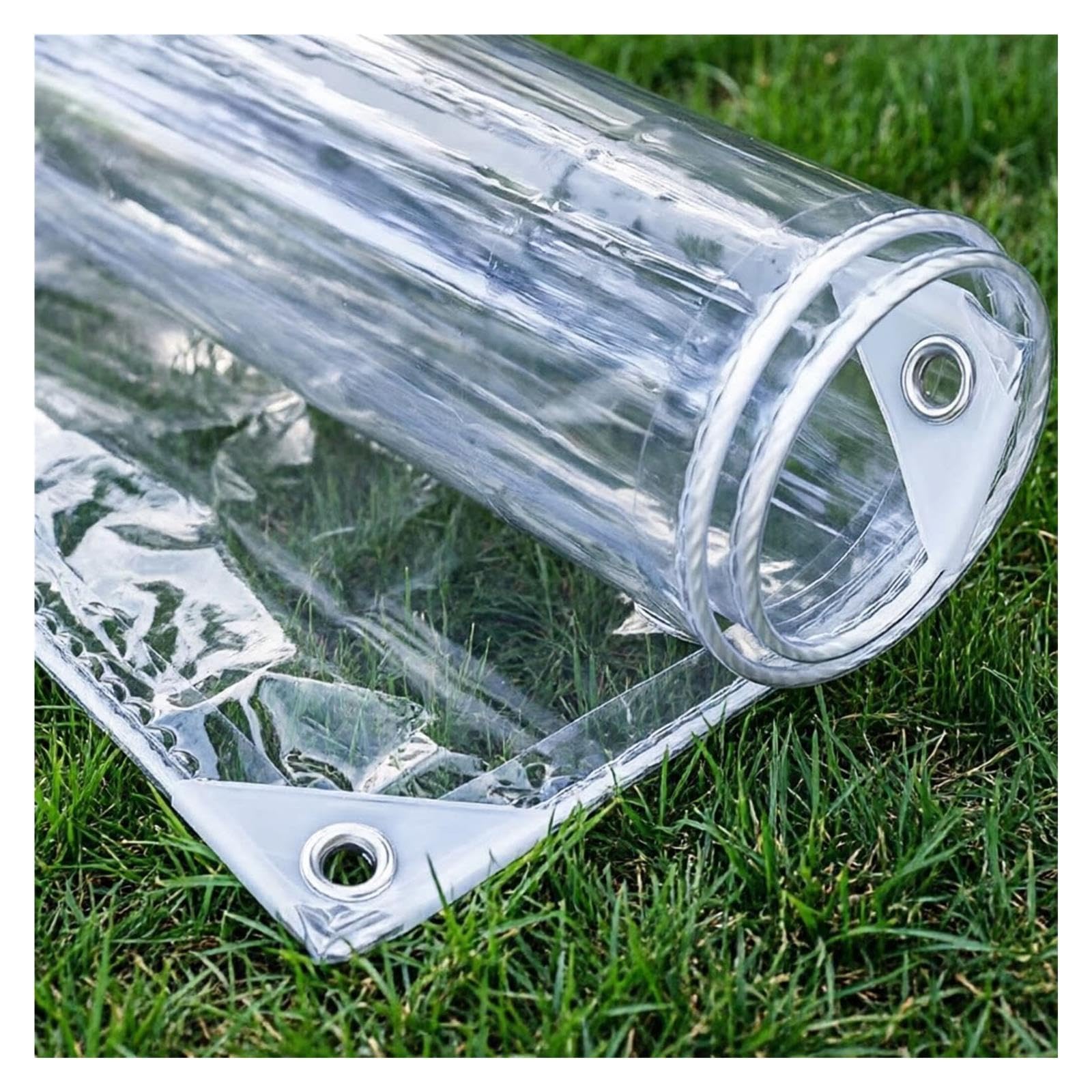 Lona Transparente De PVC Resistente para Exteriores