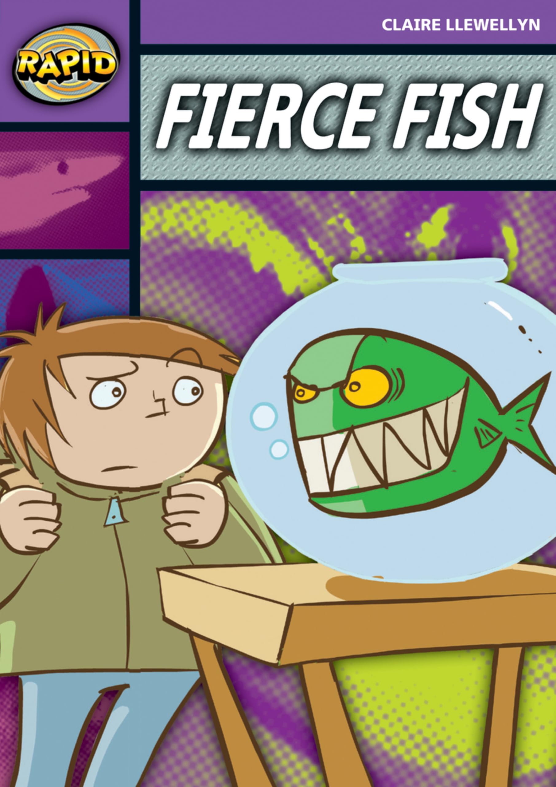 Rapid Reading Fierce Fish Stage 1 Level 1B by Claire Llewellyn PAPERBACK