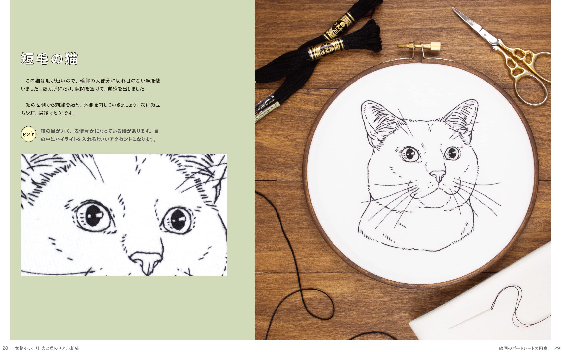 本物そっくり 犬と猫のリアル刺繍 4つのステッチでかんたんにできる ホビージャパンの技法書 ミッシェル スタウブ 本 通販 Amazon