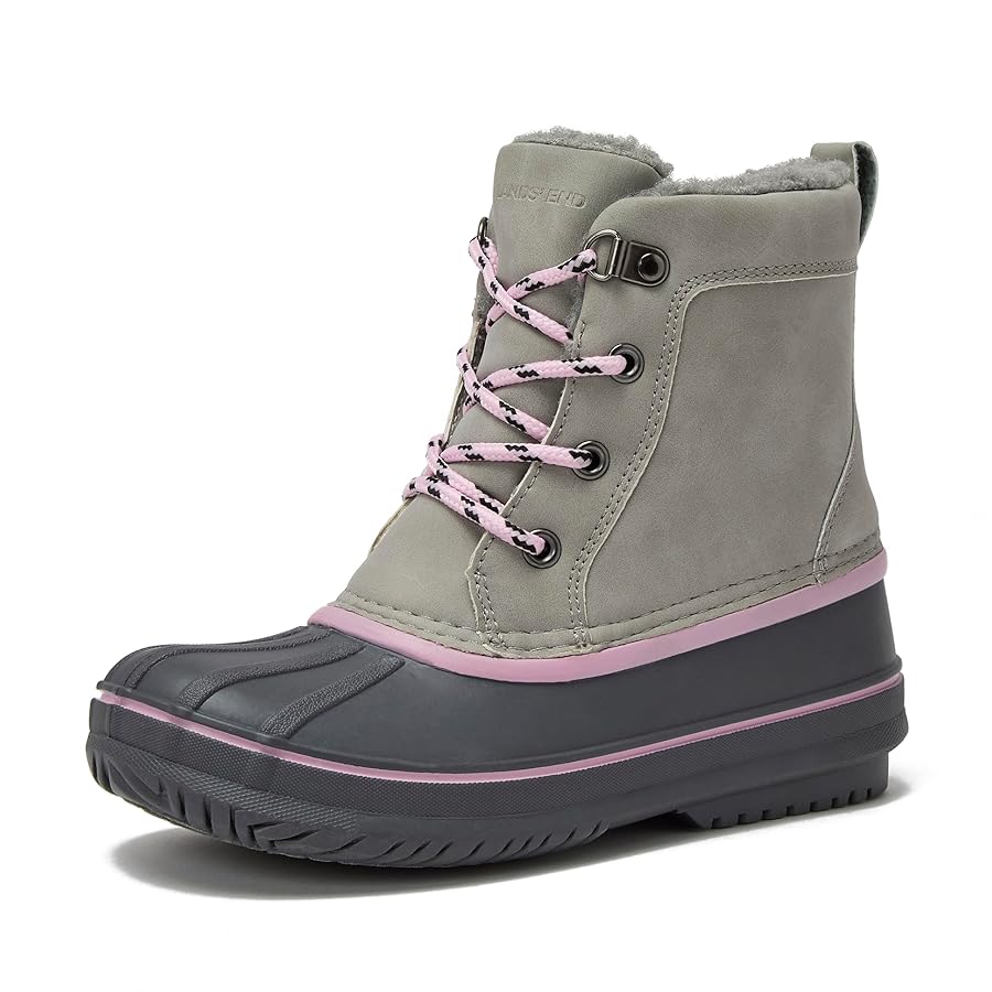 スノースクート Amazon.com | Lands' End Wynn Snow Boots for Kids - Insulated