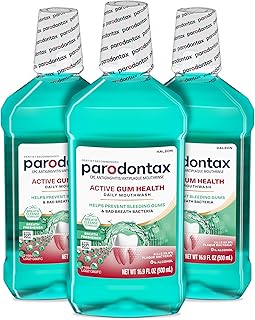 Parodontax Active Gum Health Breath Freshener Mouthwash, 3 x 16.9 fl oz