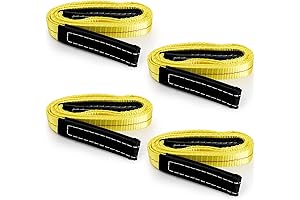 TOPZEA Premium Nylon Lifting Slings for Diverse Applications