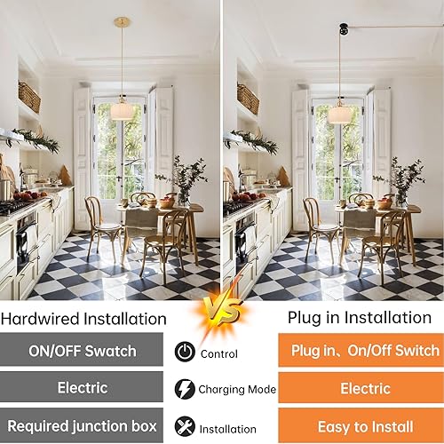 Miniatura 117 de Lámpara colgante con pantalla de cristal ámbar Scindapsus de cristal, lámpara colgante vintage de latón, luz colgante ajustable para cocina, isla