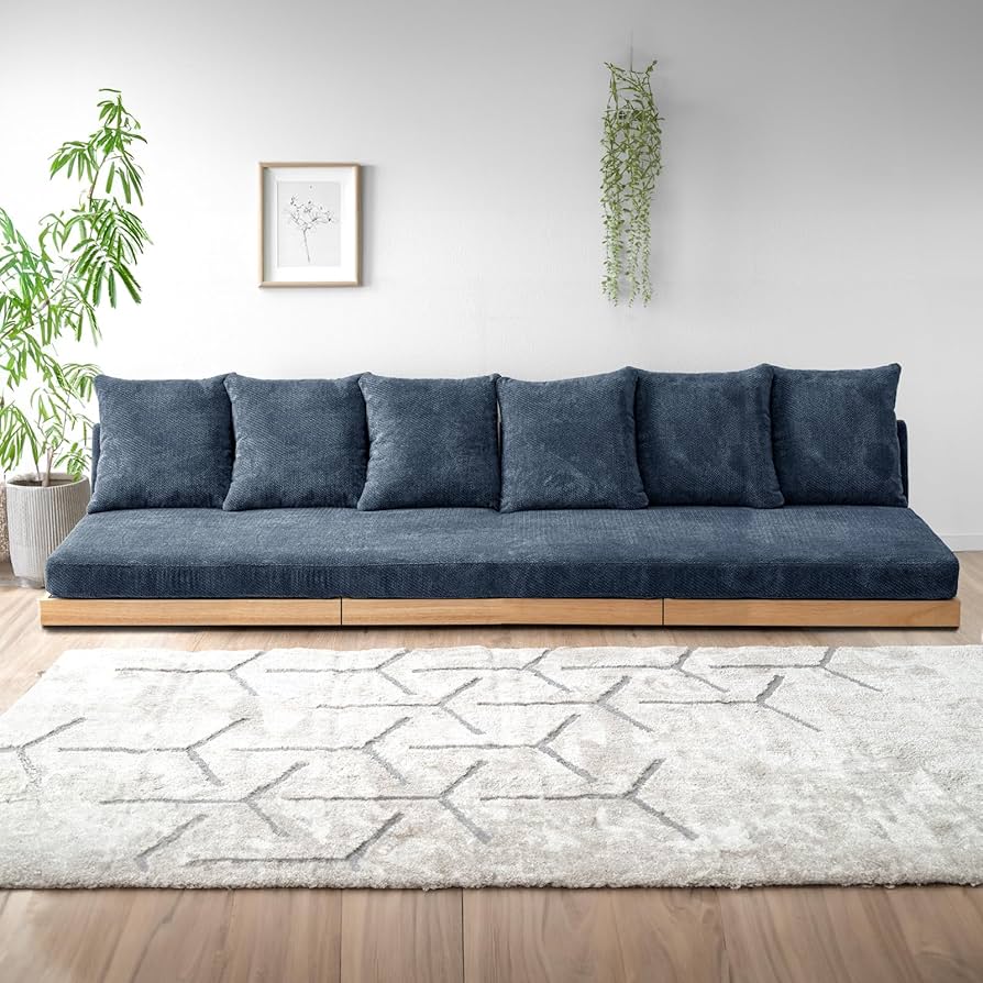 Amazon｜タンスのゲン 【座面の中まで洗えるソファ】4人掛け 幅180cm