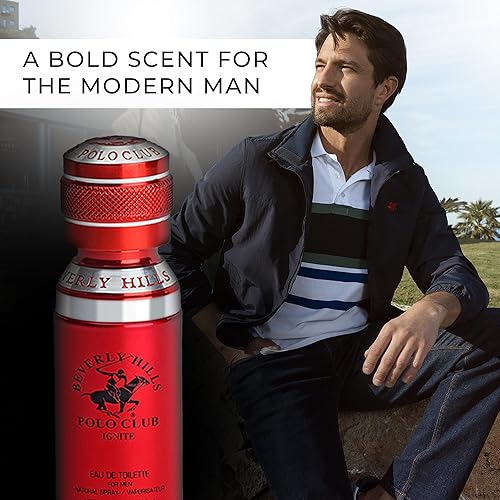 Miniatura 7 de Beverly Hills Polo Club IGNITE - Colonia para Hombre con Notas de Vainilla, Cacao, Pachulí y Orquídea - Fragancia Dulce Floral Sexy - Eau De