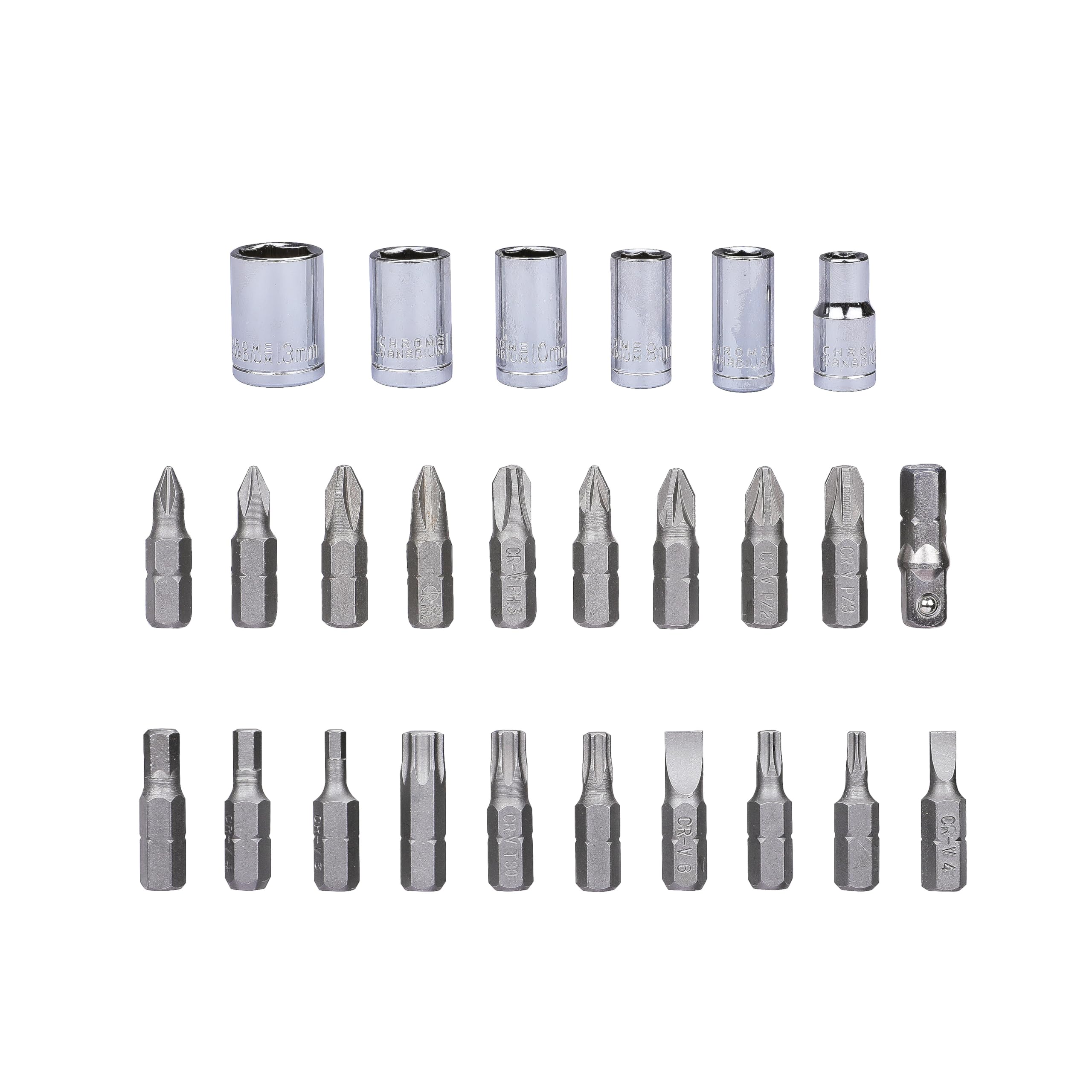 BLACK+DECKER A7224 Kit de SOS Torche Gilet Accessoires 35 pièces Gris