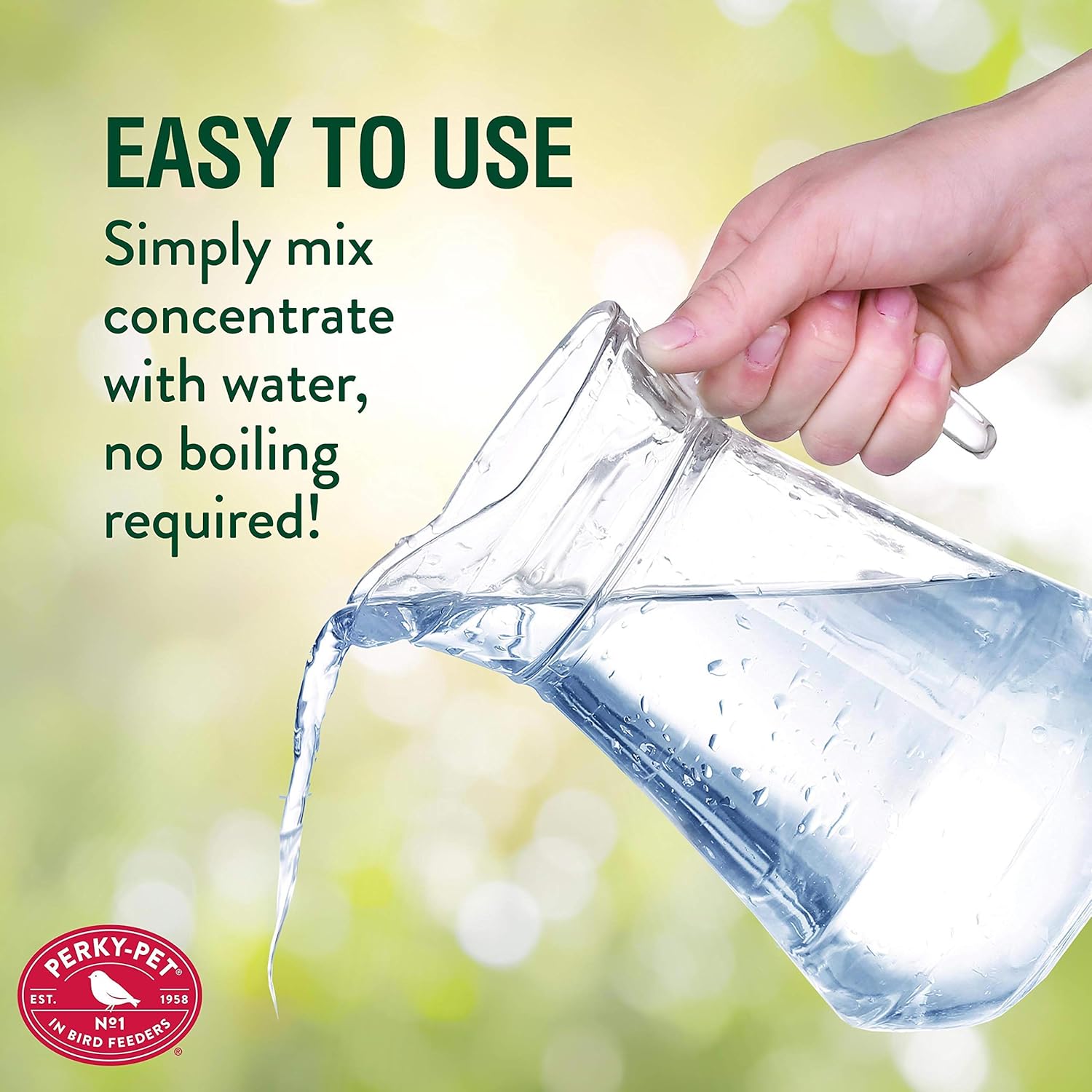 Perky Pet 255 Hummingbird Nectar Concentrate, 64 oz : Patio, Lawn & Garden