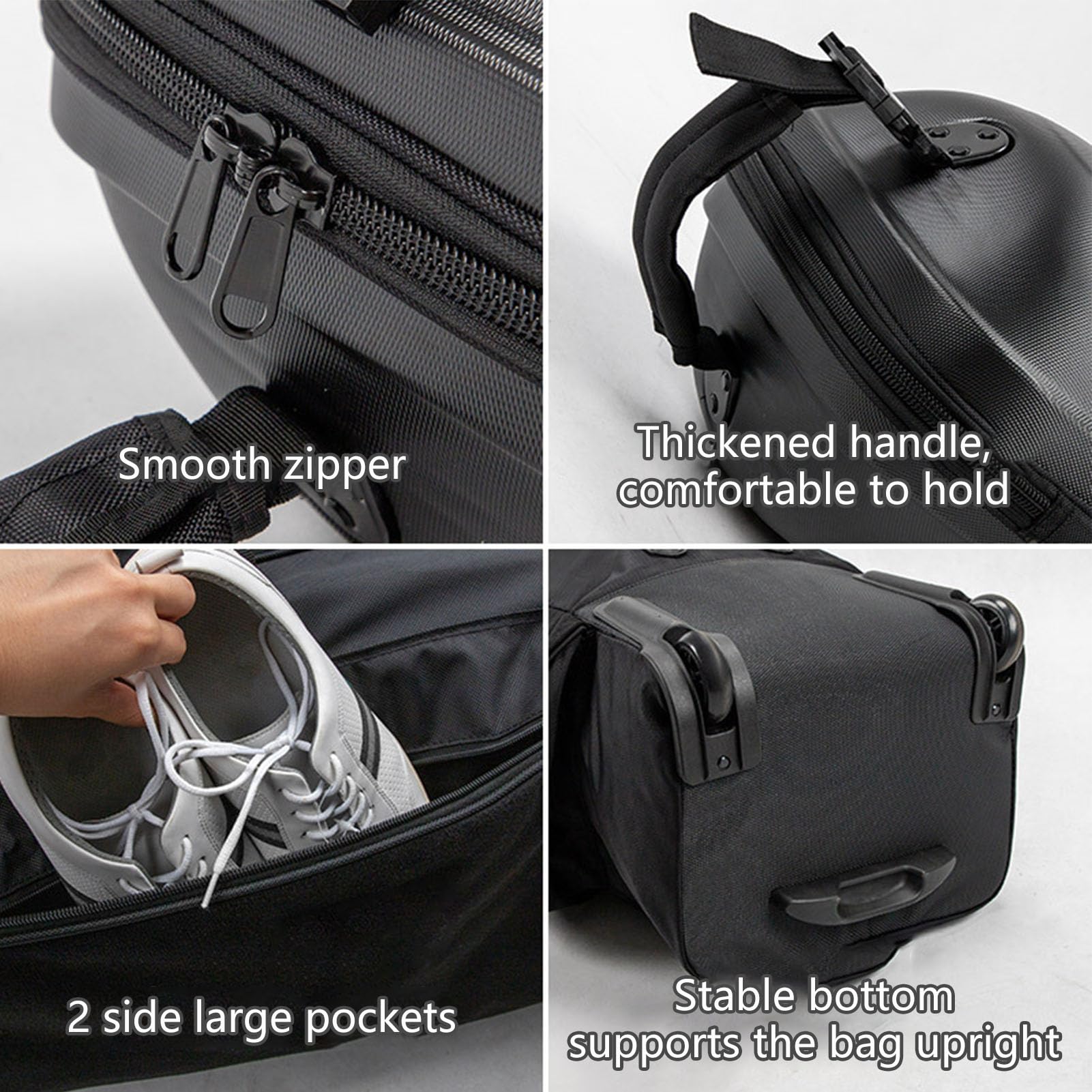 Travel Golf Bag, Foldable Aviation Golf Luggage Case, Golf Club Heavy Duty Travel Cover Storage Pouch, Hard Shell Airplane Bag