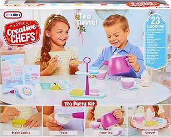 Amazon.com: Little Tikes Creative Chefs Tea Party Kit with 30 Amazon.com: Little Tikes Creative Chefs Tea Party Kit with 30