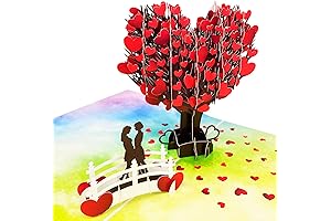 Liif Lesbian Love Tree Valentines 3D Greeting Pop Up Card, Happy Valentines...