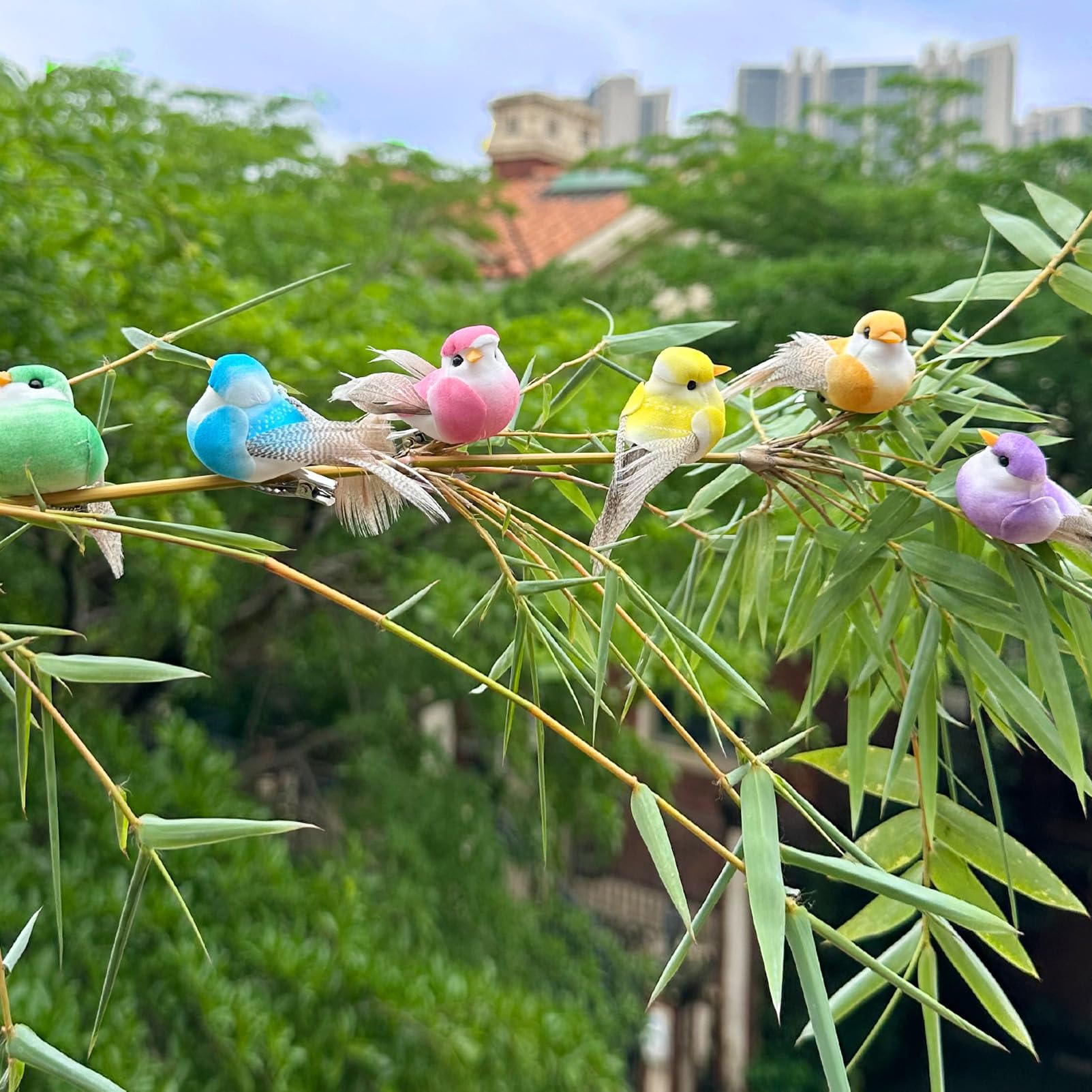 Amazon.com: 12pcs Small Birds Mini Birds Artificial Birds Feather