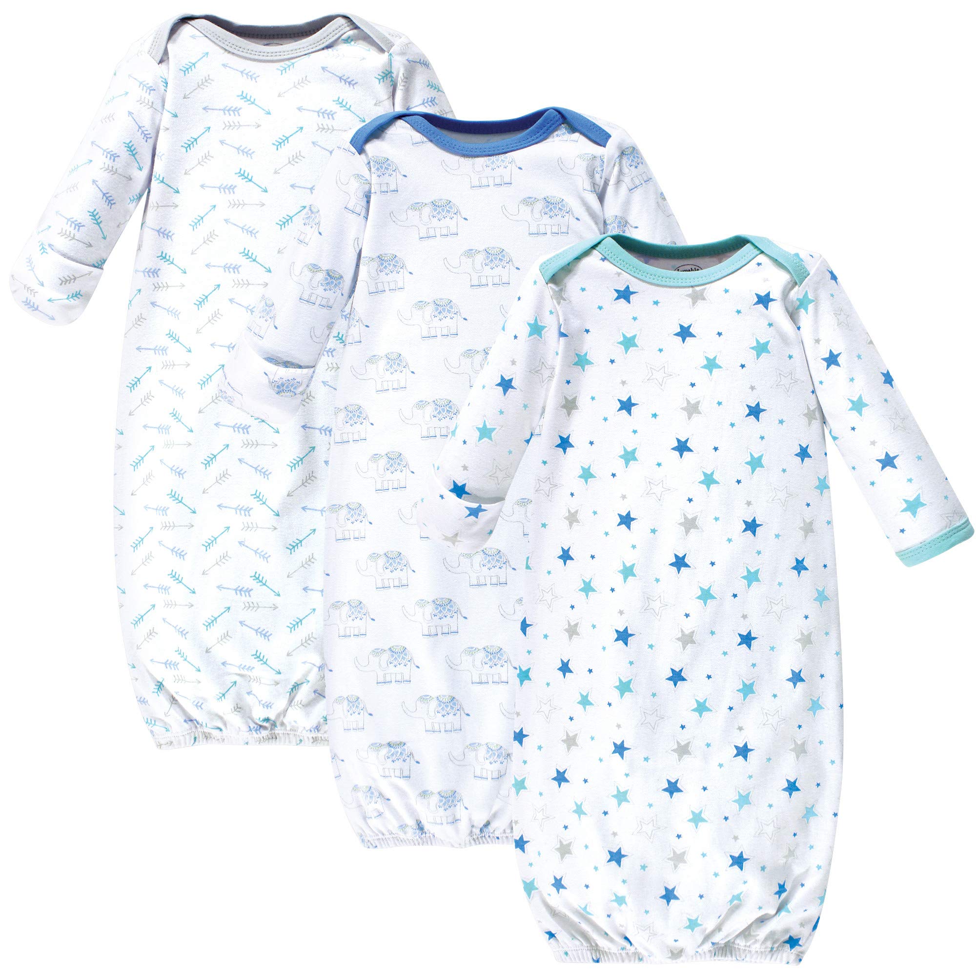 Luvable Friends Baby Cotton Gowns
