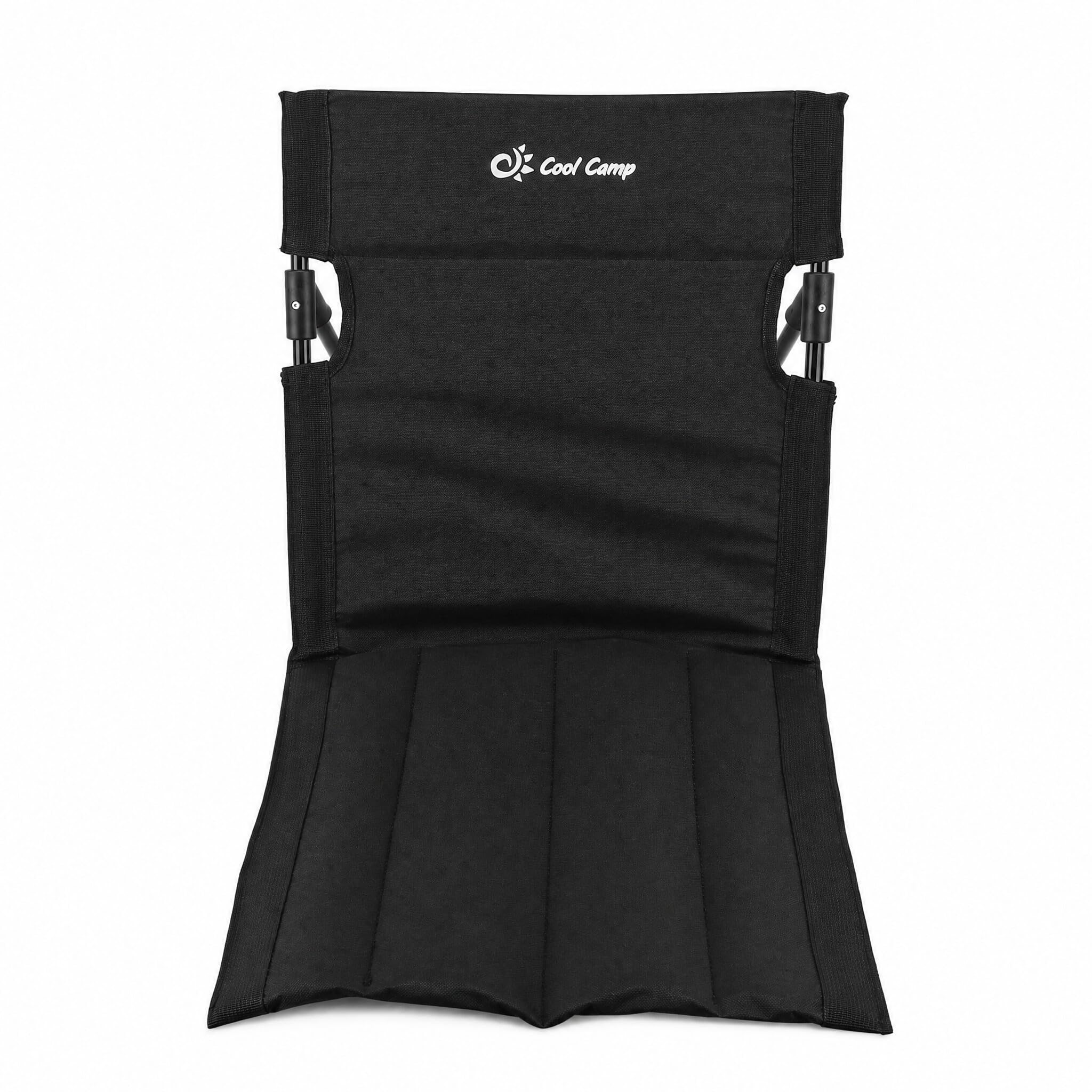 Chaises de sable de camping pliables adultes avec tapis de plage dossier réglable et sac