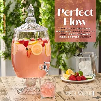 Amazon.co.jp: Fifth Avenue Crystal Madison Optic 1.7ガロン