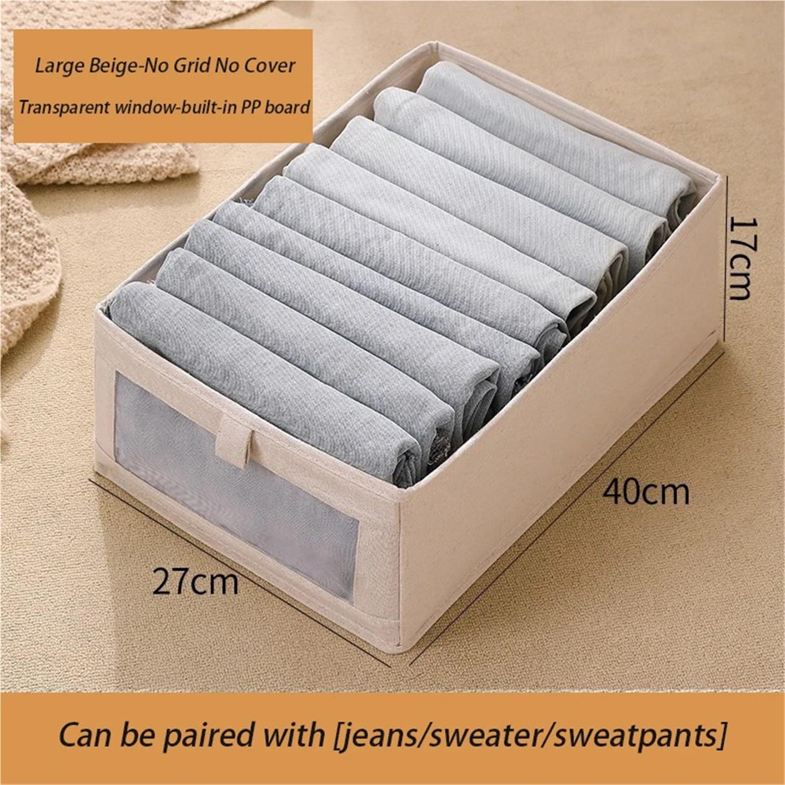 Caja De Almacenamiento for Pantalones 2 Piezas Para Almacenamiento