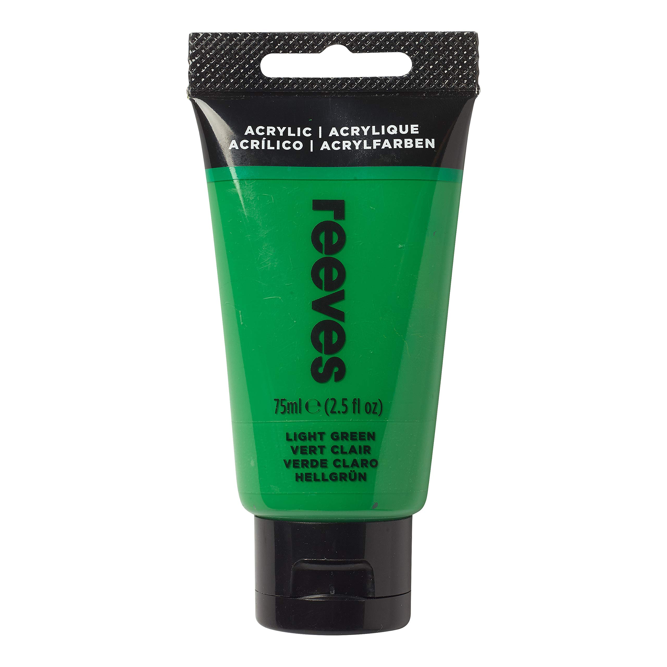 Reeves Acrylic Paint, Light Green, 75 ml — image 1