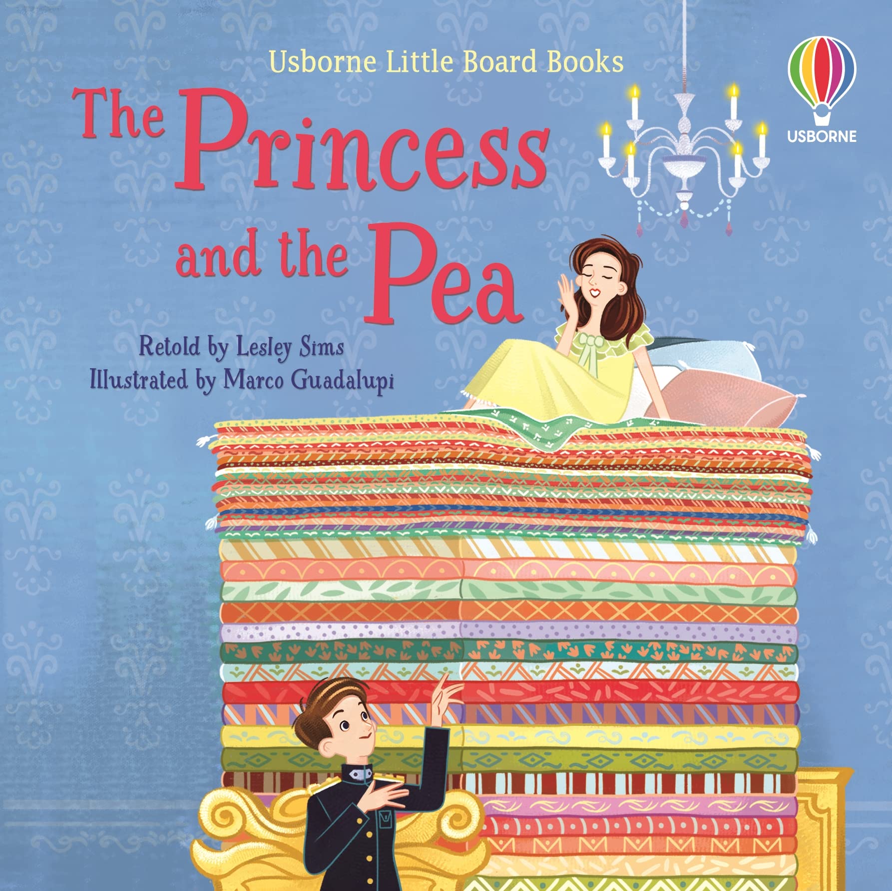 The Princess and the Pea by Lesley Sims Board book