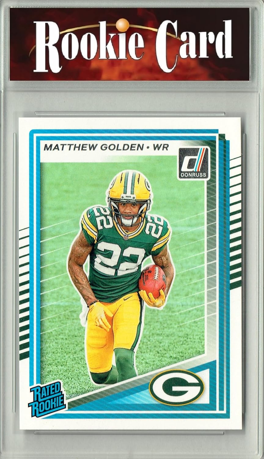 Matthew Golden 2025 Donruss Football #311 Rookie Card Green Bay Packers