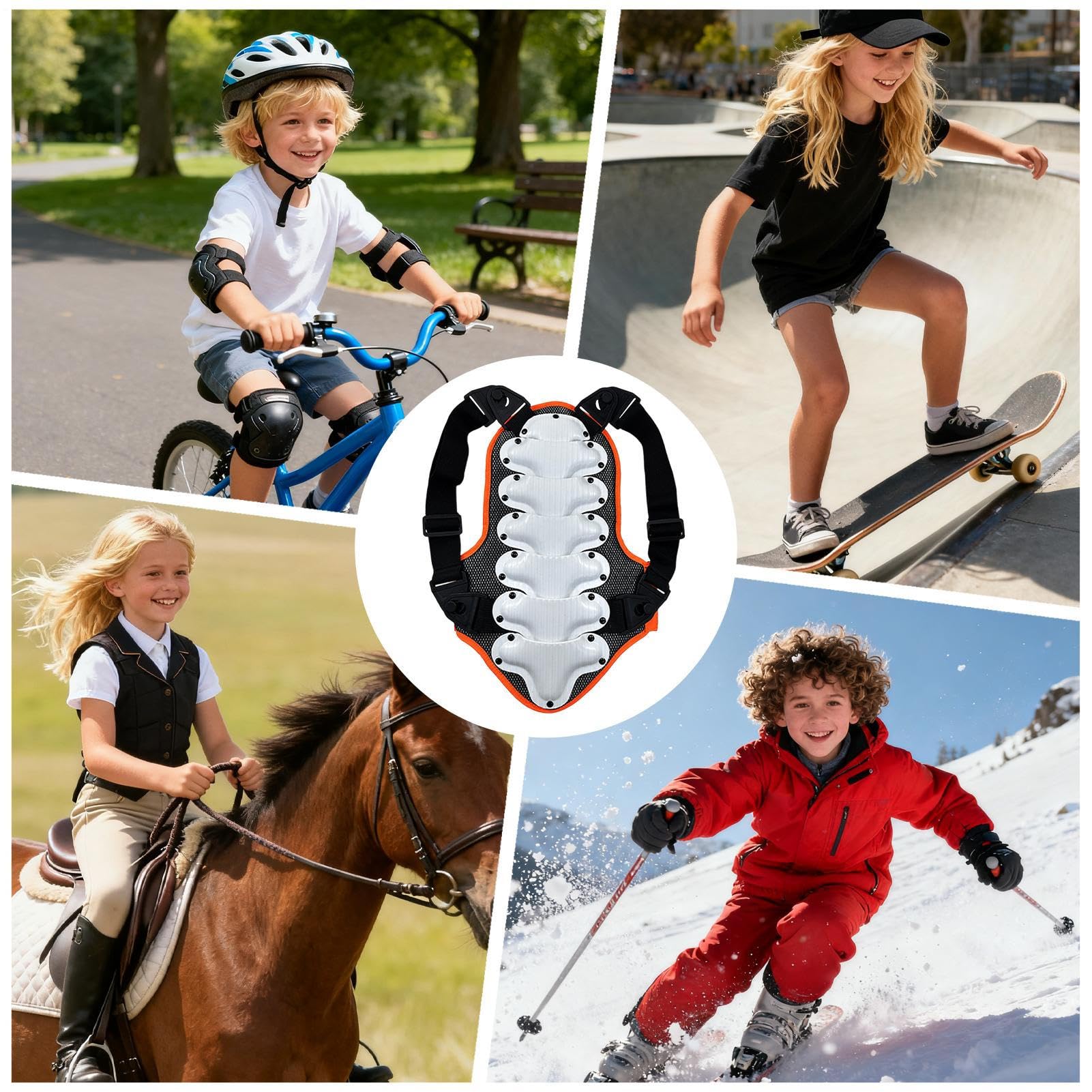 Protections de Coccyx pour Patinage | Protection de la colonne vertébrale et prévention des chutes - Protège-hanches pour volley-ball | pour ski, snowboard, skateboard, équitation, volley-ball