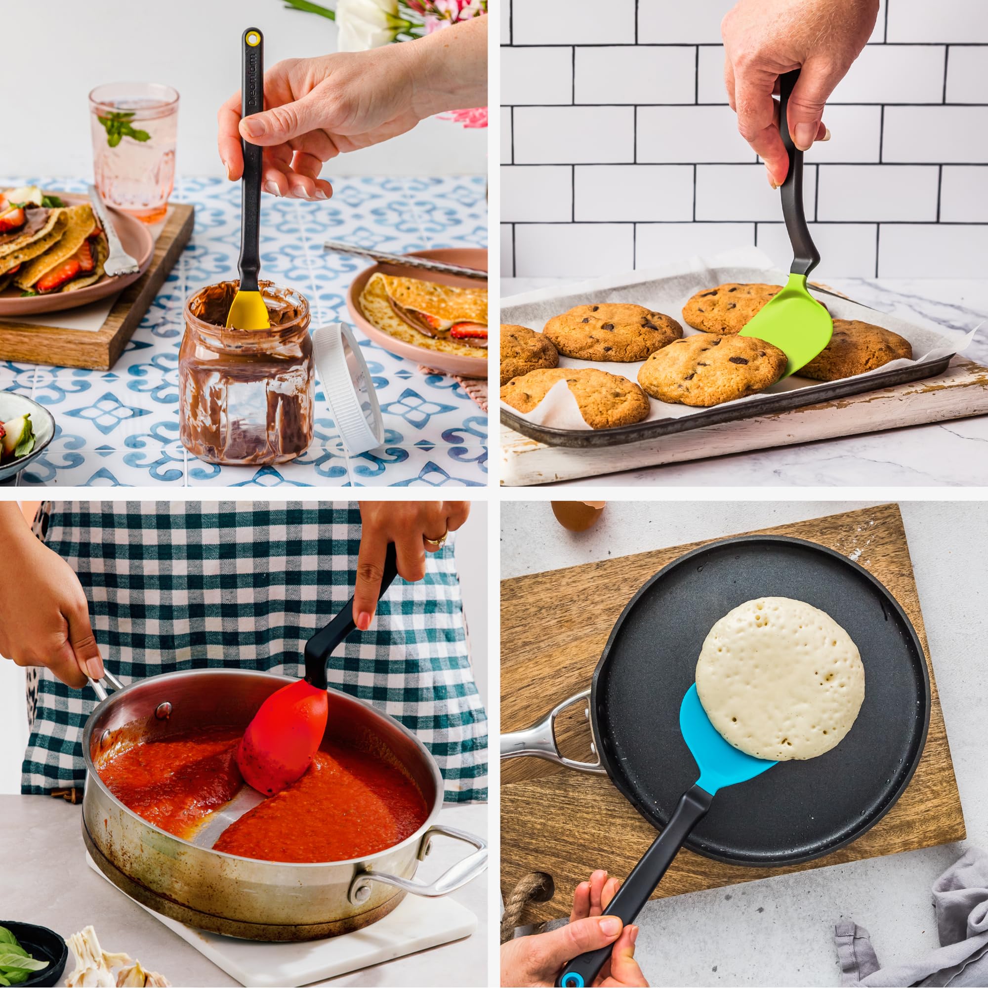 Dreamfarm Kitchen Utensil Set - 4 Piece Silicone & Nylon -3 Dreamfarm Kitchen Utensil Set - 4 Piece Silicone & Nylon -3