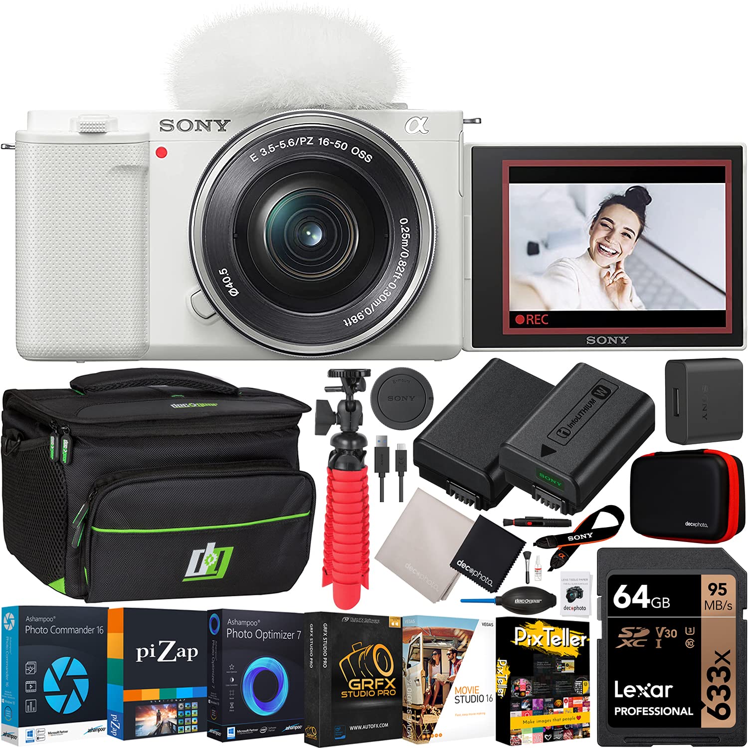 Amazon | Sony ZV-E10 ミラーレスアルファAPS-C Vlogカメラボディと16