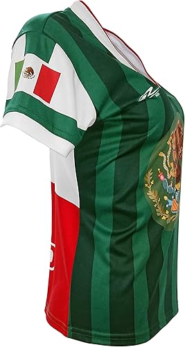 Miniatura 3 de México y Estados Unidos Jersey Arza Diseño para Mujer_V Cuello 100% Poliéster Hecho en México