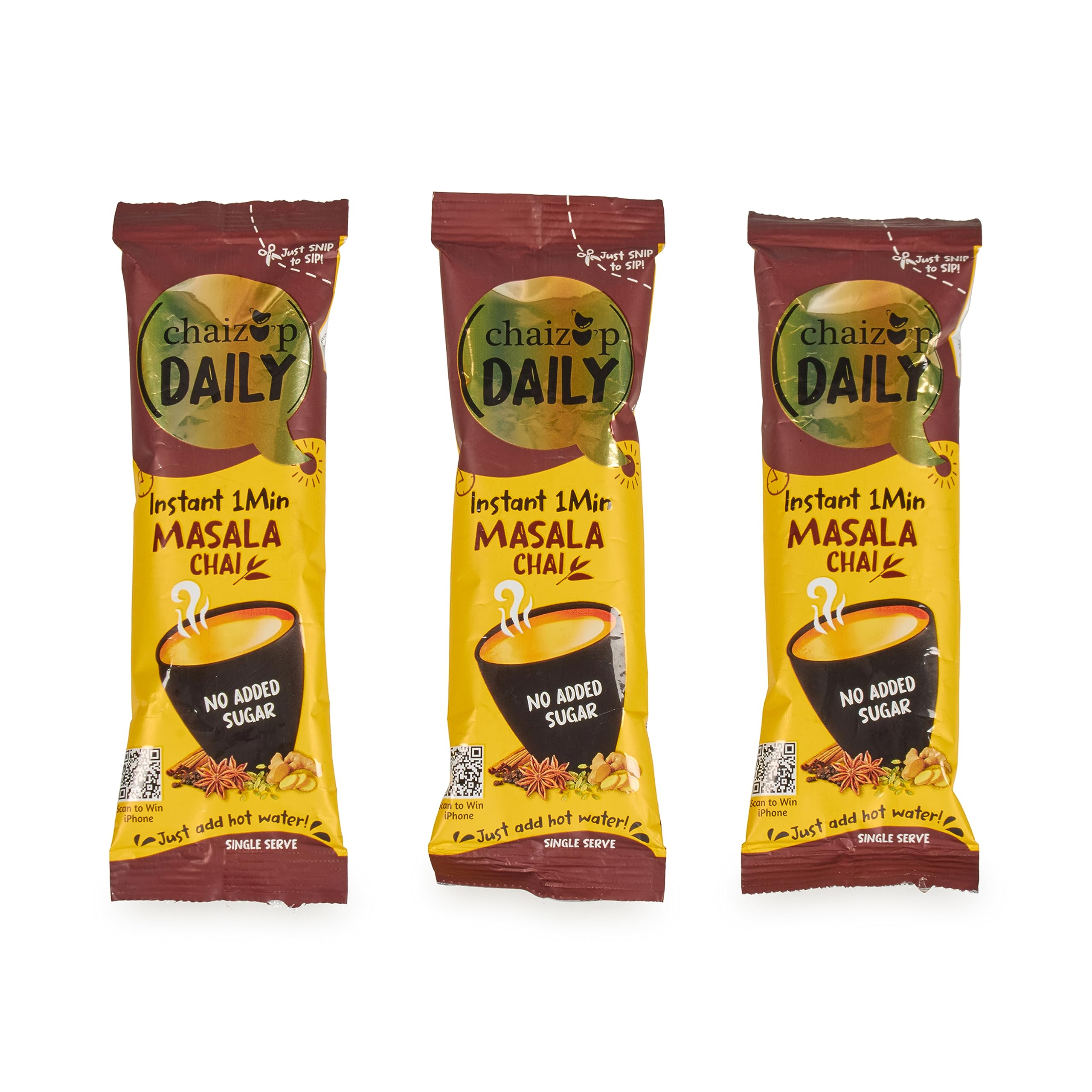Chaizup Daily 1 Min Instant Masala Premix Tea - 30 Sachets (No Sugar) | Masala Flavours | 30 Servings | 270g (B0CGRMQLRH) Amazon Price History, Amazon Price Tracker