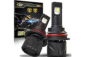COUGAR MOTOR 9007 HB5 LED Headlight Bulbs - Pack of 2