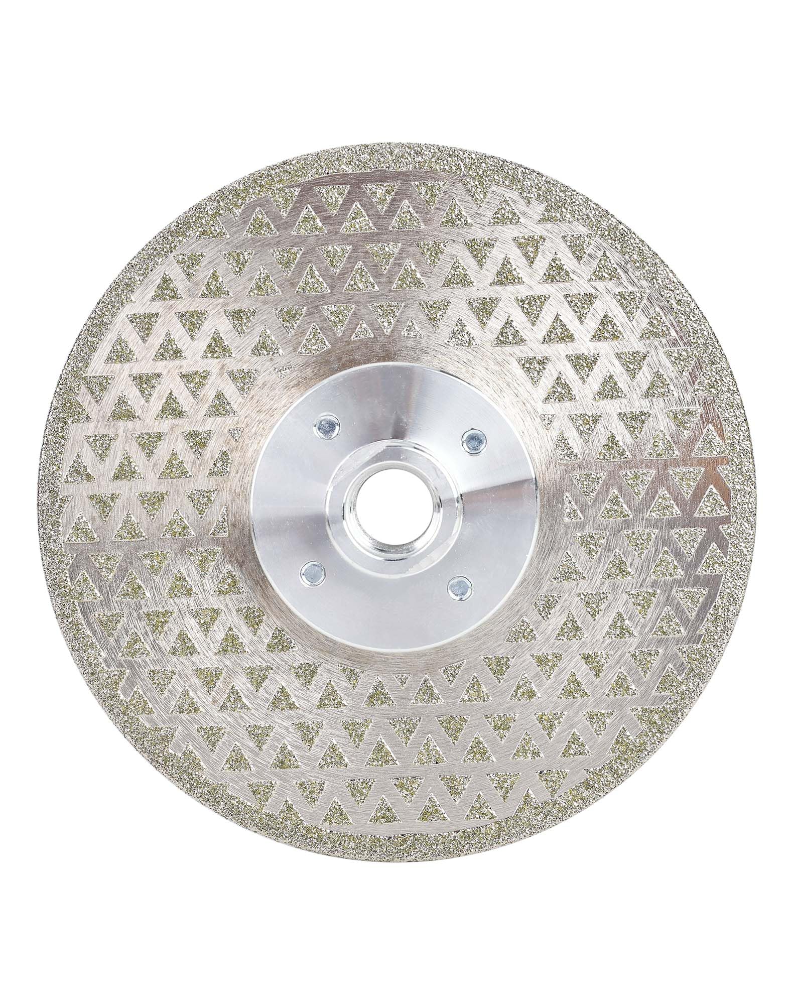 Diamantscheibe 125mm x M14 Doppelfunktions 2in1 -Hochleistungs Trennscheibe & Schleifscheibe für harten Fliesen Keramik Feinsteinzeug Granit Marmor